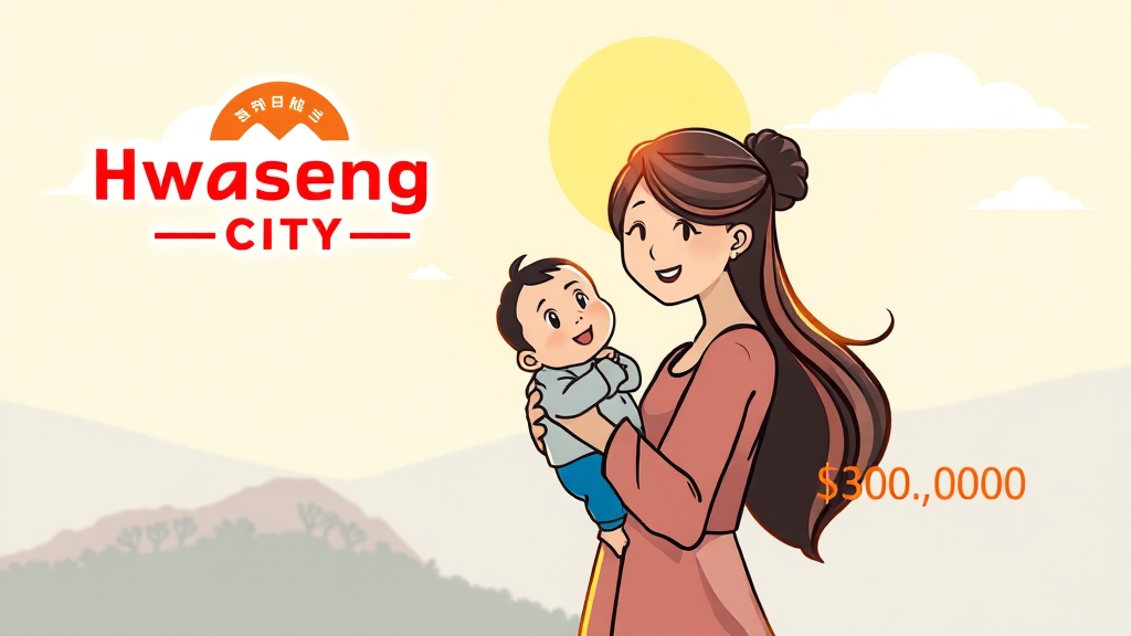 추가 임신·출산 지원 제도 (cartoon 스타일)