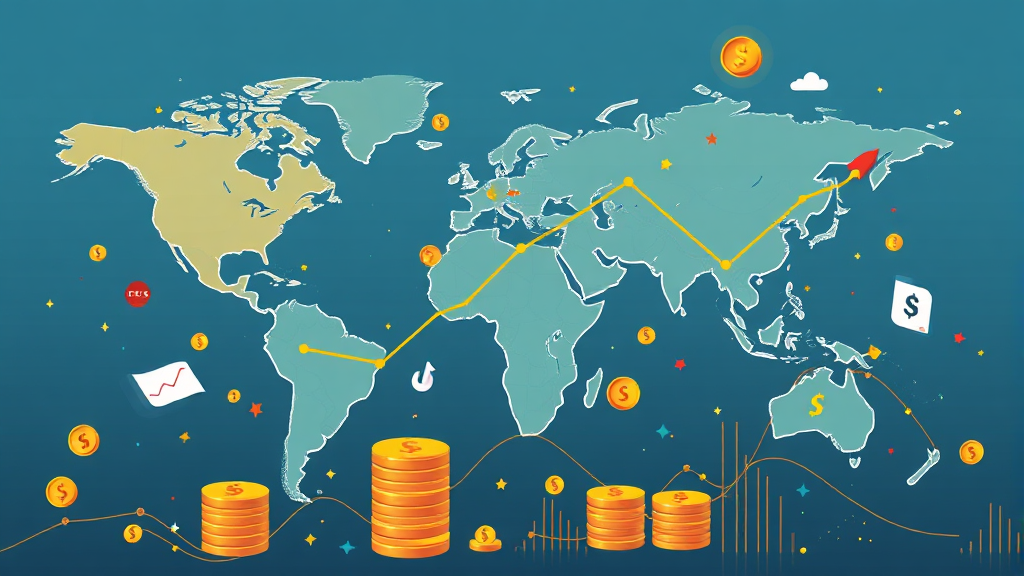 환율, 돈의 가치가 달라지는 이유 (illustration 스타일)