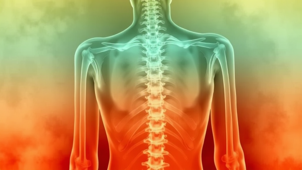 척추측만증이란 무엇일까요? (watercolor 스타일)