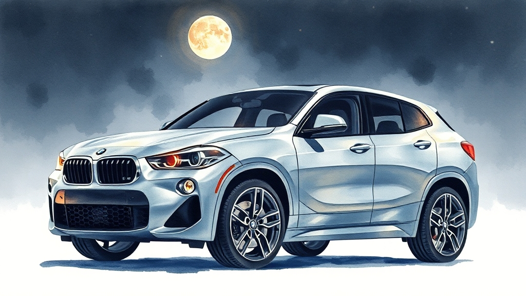 X2 M35i xDrive 디자인 (watercolor 스타일)