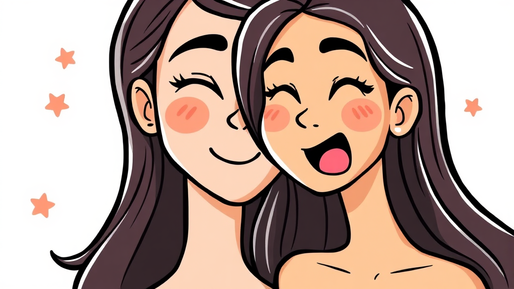 EGF 재생크림과 시카크림, 함께 사용하면 시너지 효과 (cartoon 스타일)