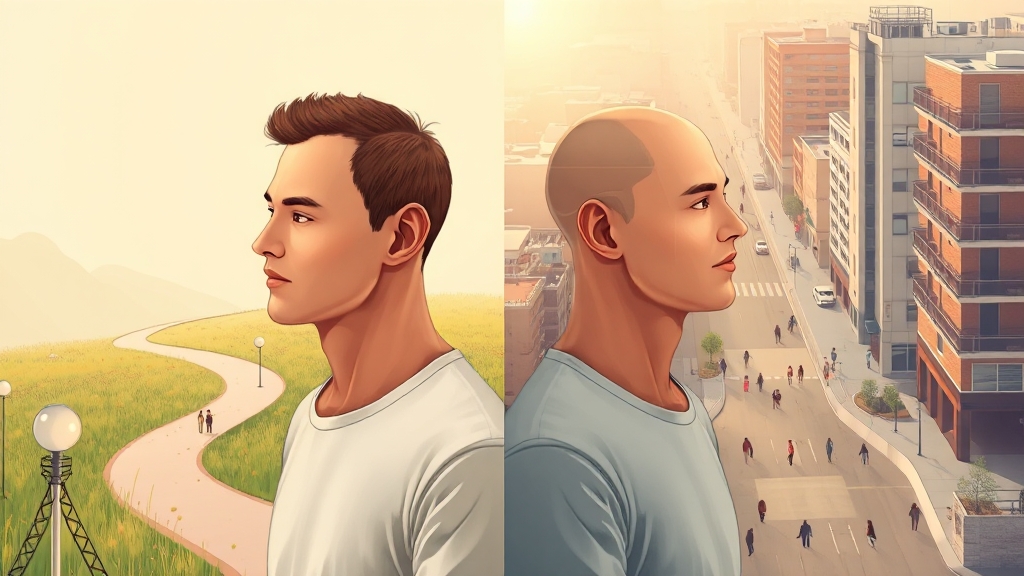 절개 vs 비절개 비교 (illustration 스타일)