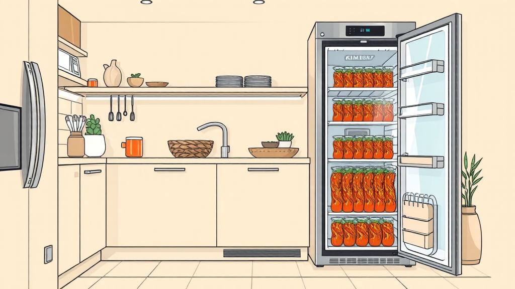 공간 효율성과 디자인 (illustration 스타일)