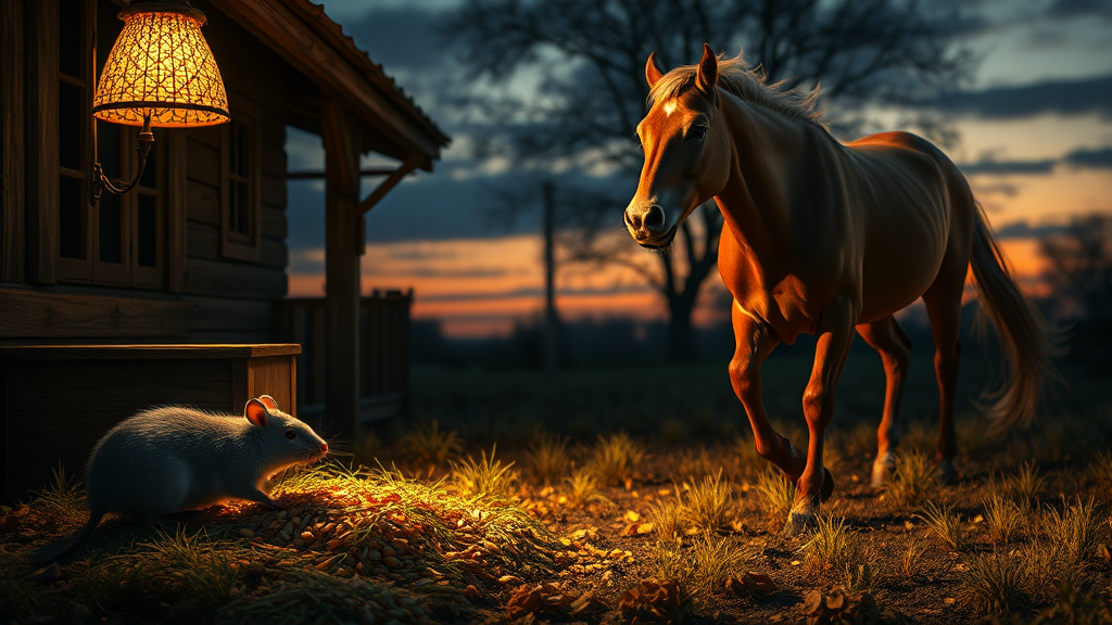 12간지와 시간의 연결: 12시진법 (realistic 스타일)