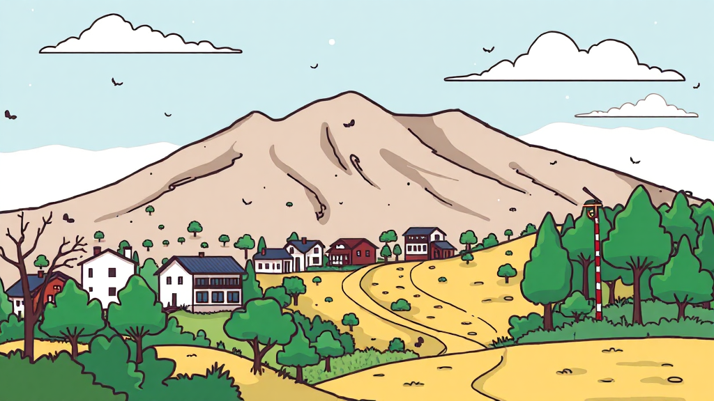 보류지 매각 절차 및 제도 (cartoon 스타일)