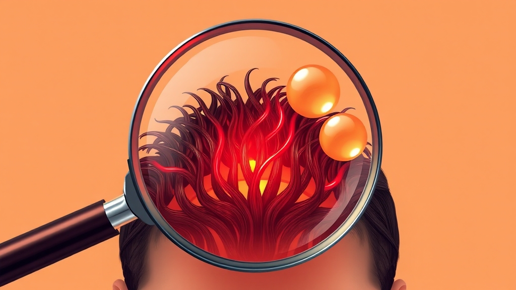 아르기닌, 탈모에도 효과가 있을까요? (illustration 스타일)