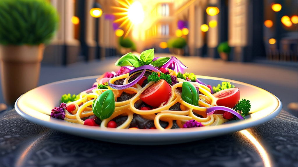 거지맵으로 식비 절약, 똑똑하게 실천하기 (realistic 스타일)