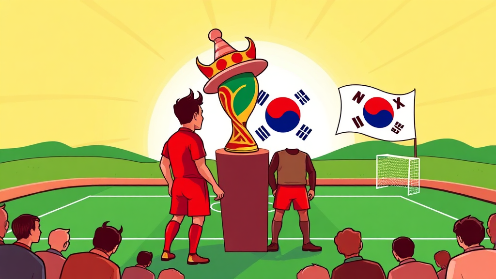 A조 편성 시나리오 분석 (cartoon 스타일)