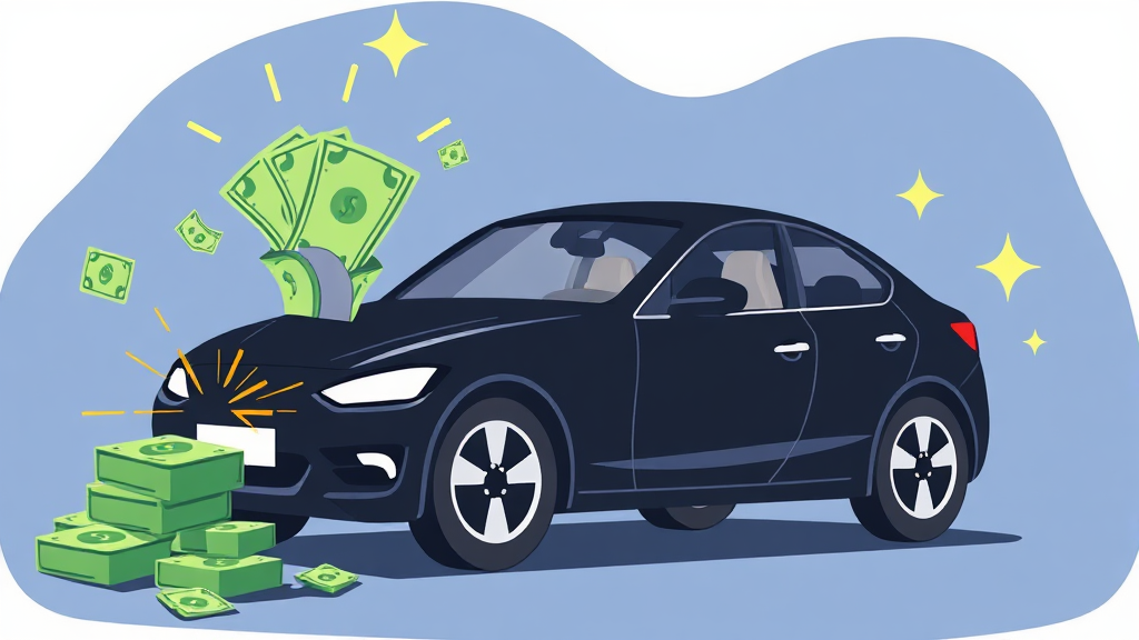 자동차 보험료 절약을 위한 필수 할인 특약 총정리 (illustration 스타일)