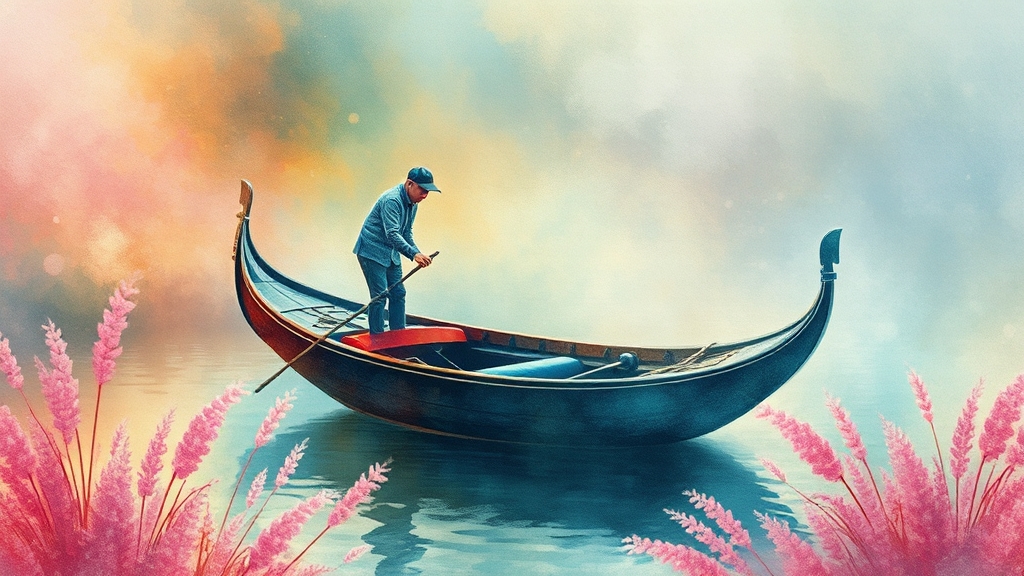 허브아일랜드: 향기로운 지중해 마을 (watercolor 스타일)