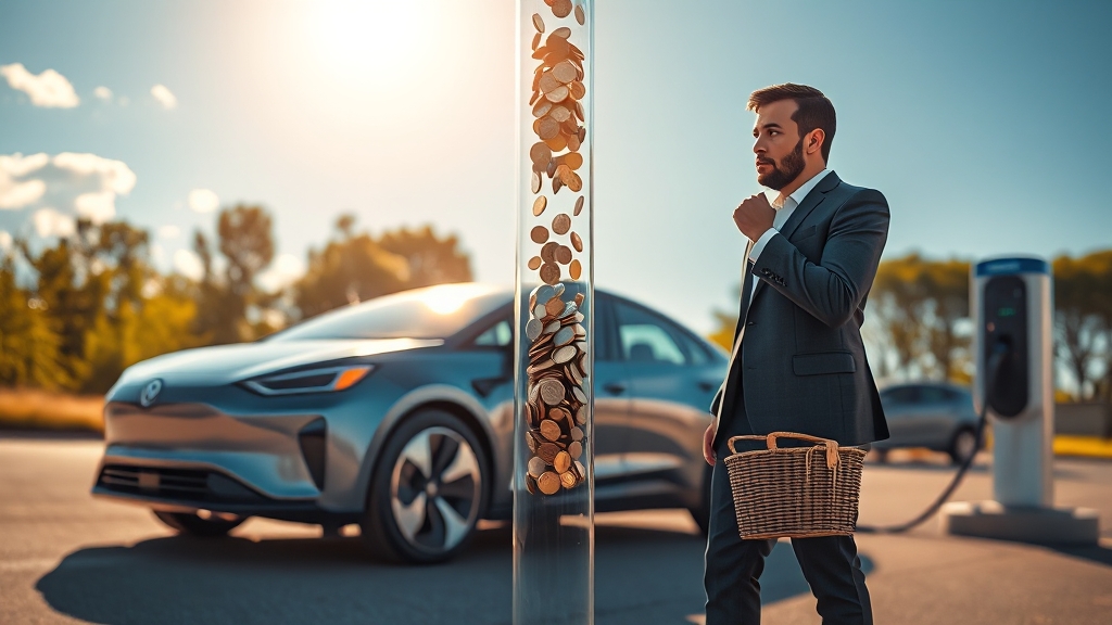 캐스퍼 EV vs 가솔린 모델 유지비 비교 (realistic 스타일)