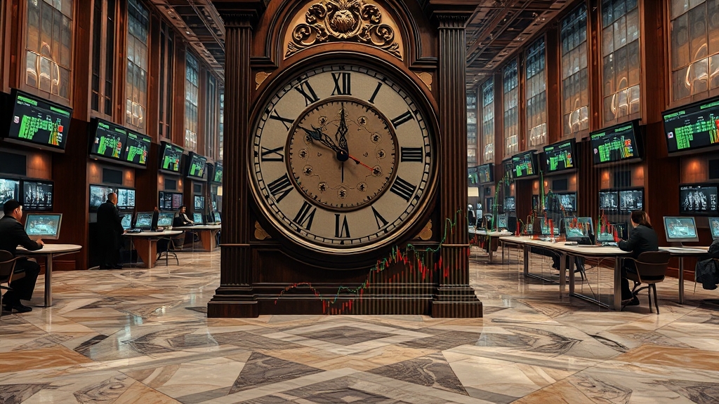 금리 인하, 언제쯤 될까? (realistic 스타일)