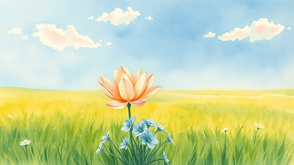 천마, 왜 좋을까요? (watercolor 스타일)