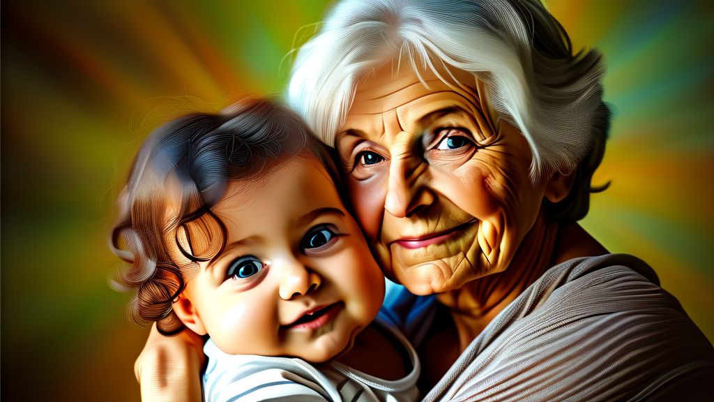 손주돌봄수당 지원 조건 및 자격 요건 (realistic 스타일)