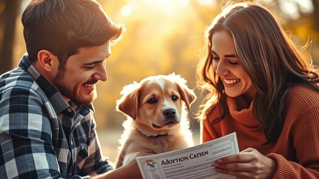 입양 심사 및 계약 (realistic 스타일)