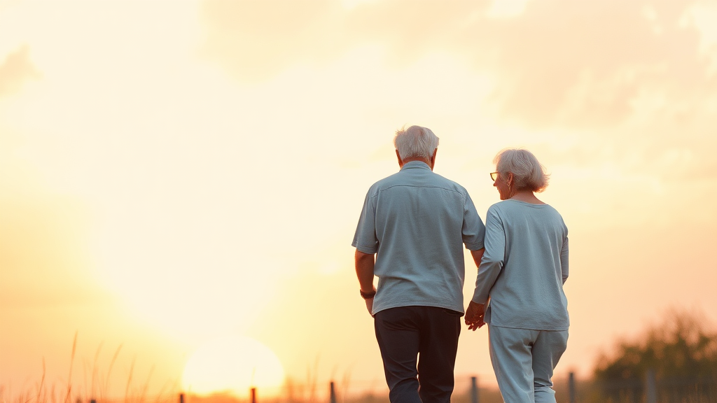 노후 준비, 왜 연금 보험이 필요할까? (watercolor 스타일)