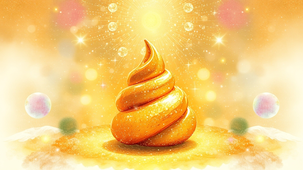 똥 꿈에 대한 궁금증 (Q&A) (watercolor 스타일)