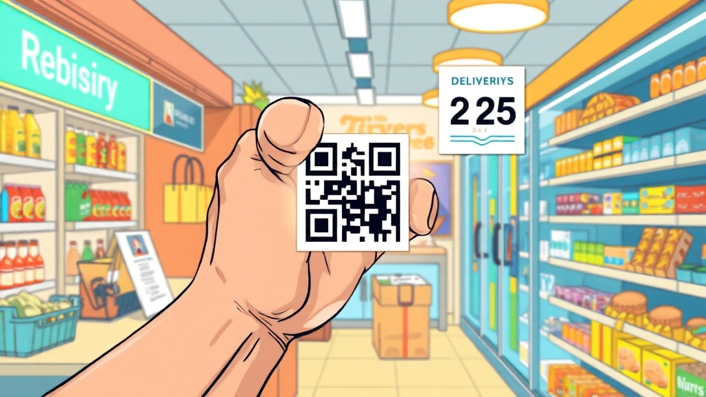 반값택배, 어떻게 받을까요? (illustration 스타일)