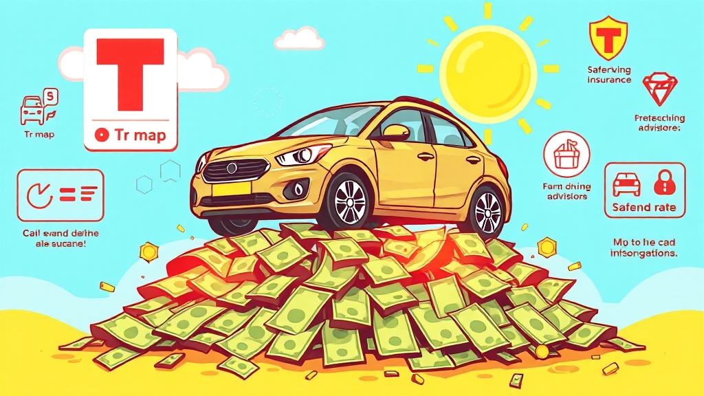 보험료 할인, 얼마나 절약될까? (cartoon 스타일)