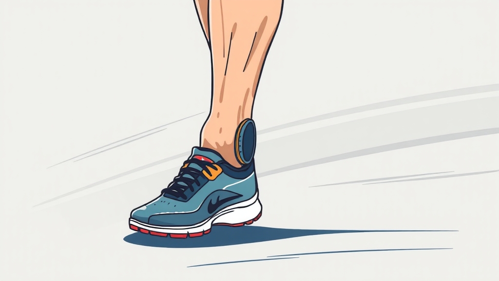 러닝 발목보호대 착용법 & 꿀팁 (illustration 스타일)