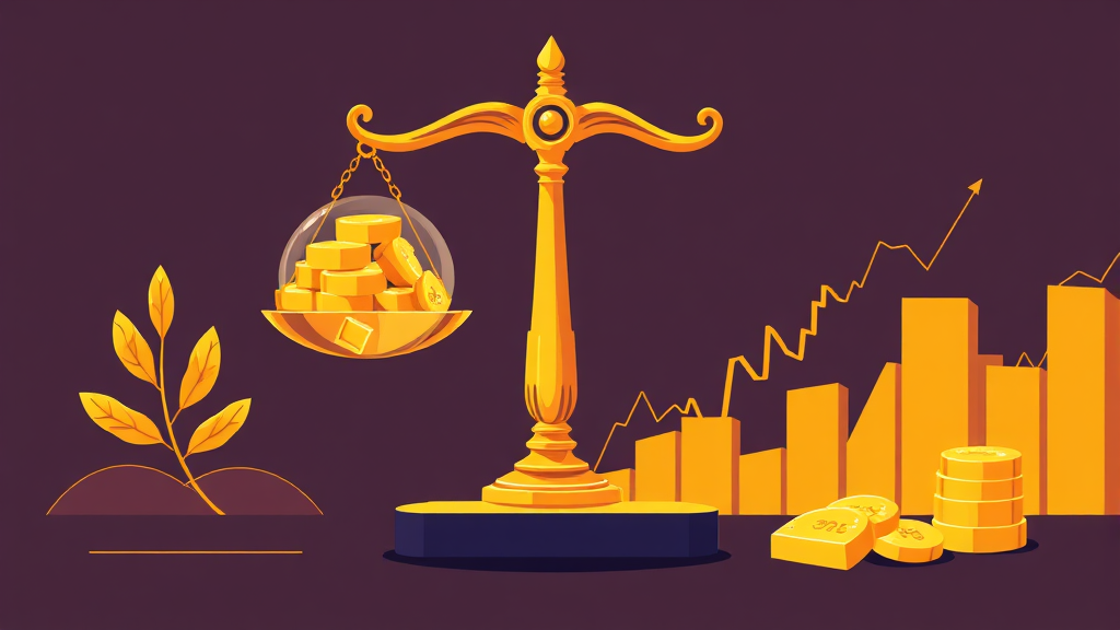 금 투자 방법 및 상식 (illustration 스타일)