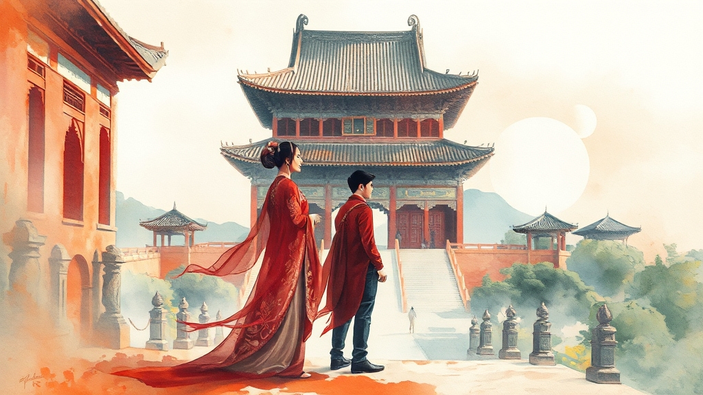 황후의 새로운 삶 (watercolor 스타일)