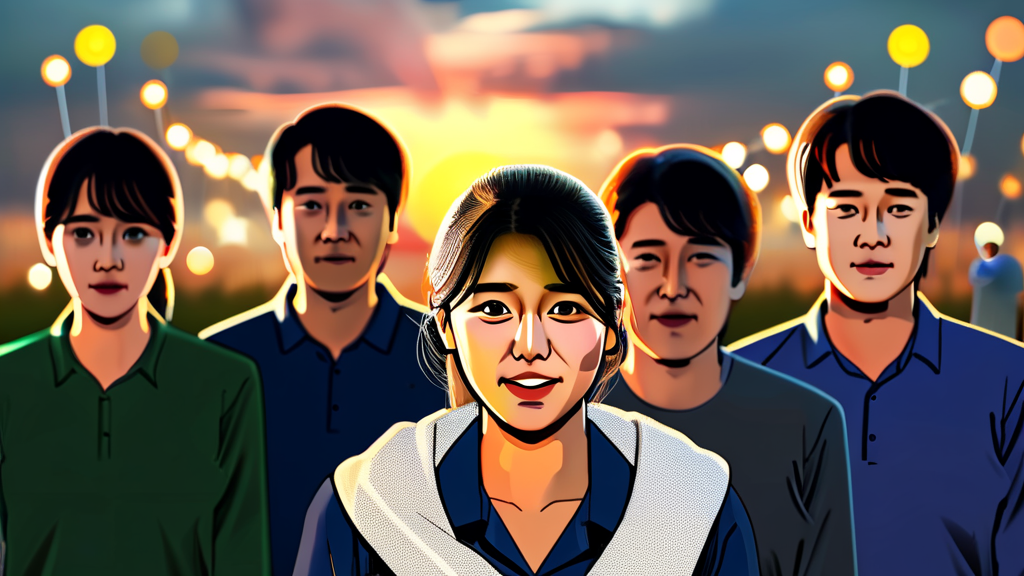 지원 대상 및 선정 기준: 누가 받을 수 있나요? (realistic 스타일)
