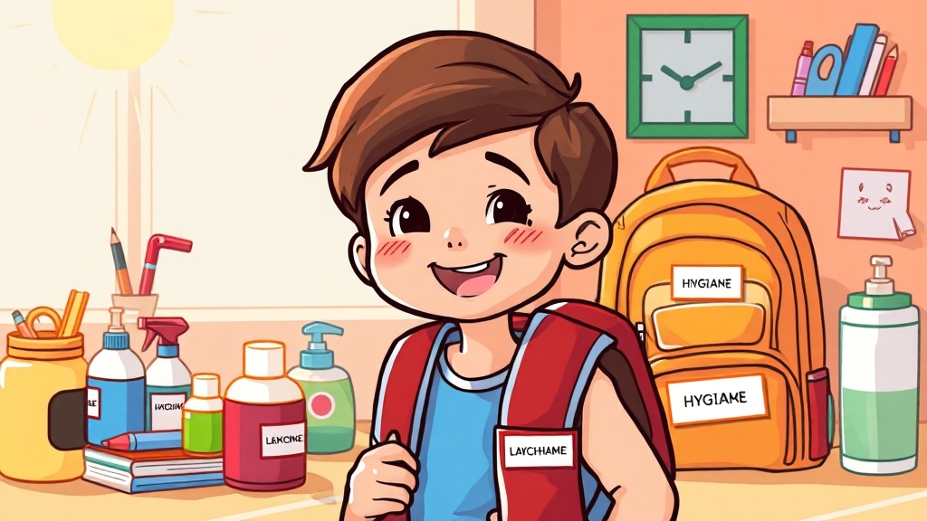 필수 준비물 가이드 (cartoon 스타일)