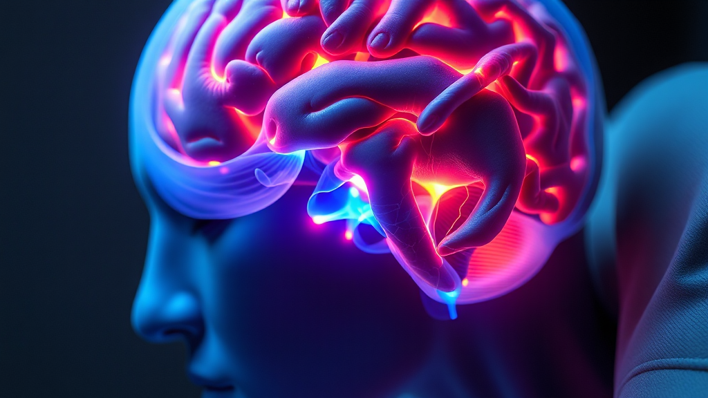 기면증 원인 분석 (realistic 스타일)