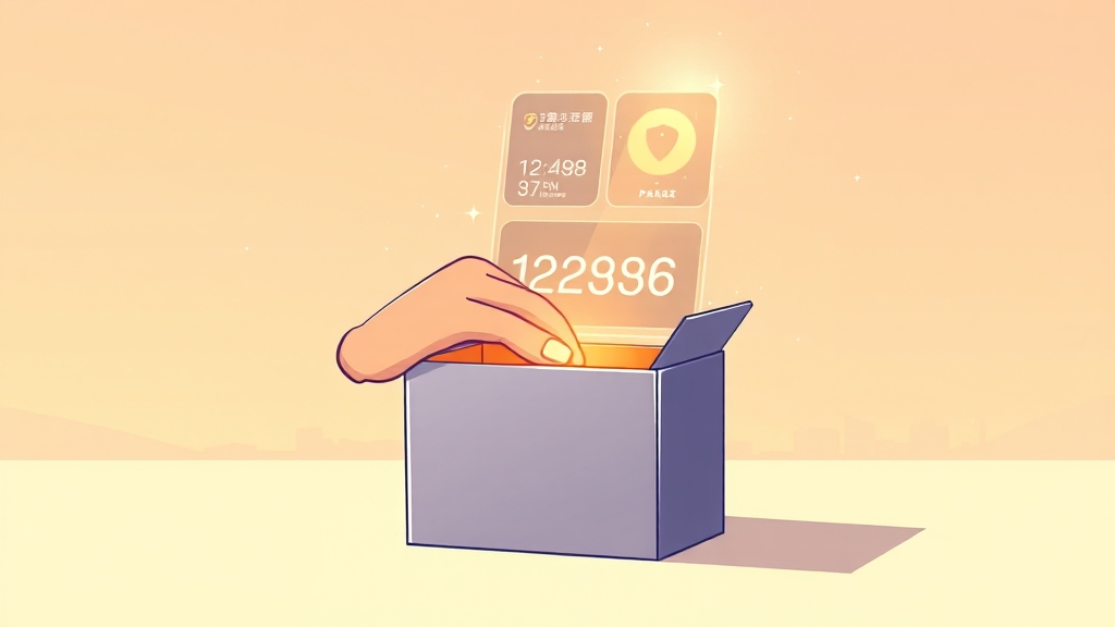 택배 조회 시 주의사항 (cartoon 스타일)