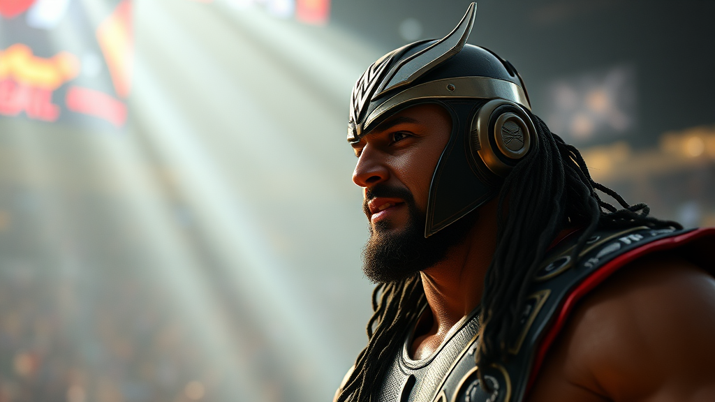 AI, 엔터테인먼트 산업의 새로운 가능성 (realistic 스타일)