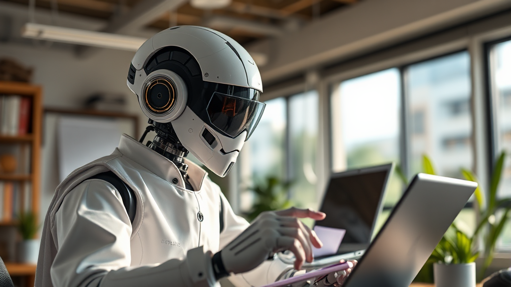 AI 부업 아이디어와 성공적인 실행 방법 (realistic 스타일)