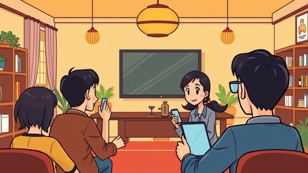 놓친 드라마 장면, 다시 보는 똑똑한 방법 (cartoon 스타일)