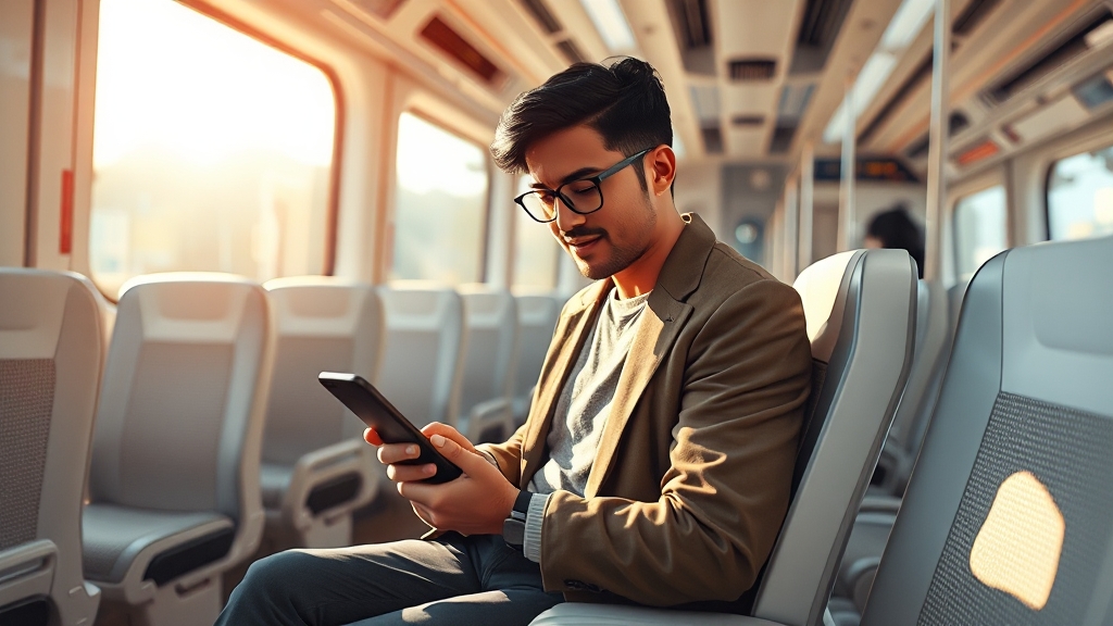 코레일 서비스 혁신 (realistic 스타일)