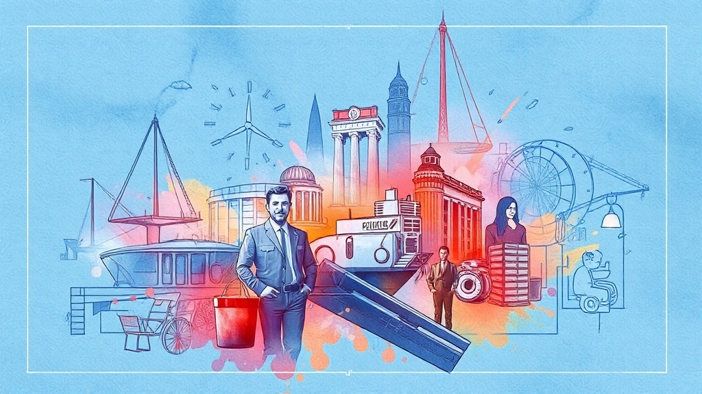 시행령: 법률의 구체화 (watercolor 스타일)