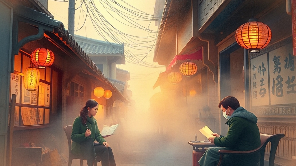 대구 유명 철학관 비교 (watercolor 스타일)