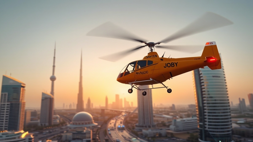 UAM 시장, 조비의 현재 위치는? (realistic 스타일)