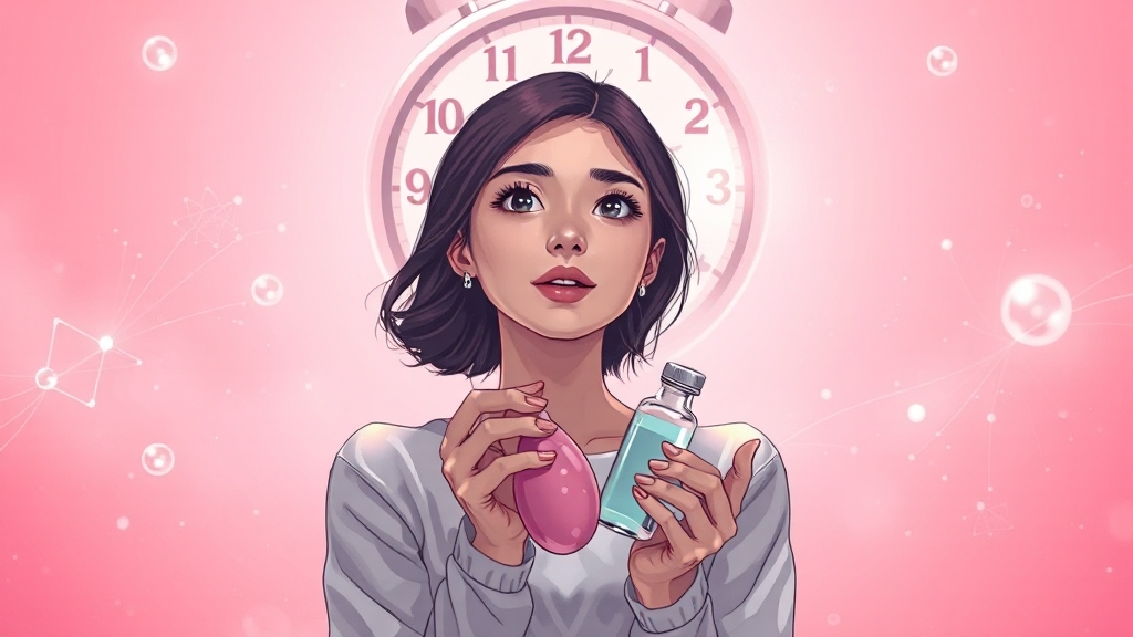 난소 항노화 연구 동향 (illustration 스타일)