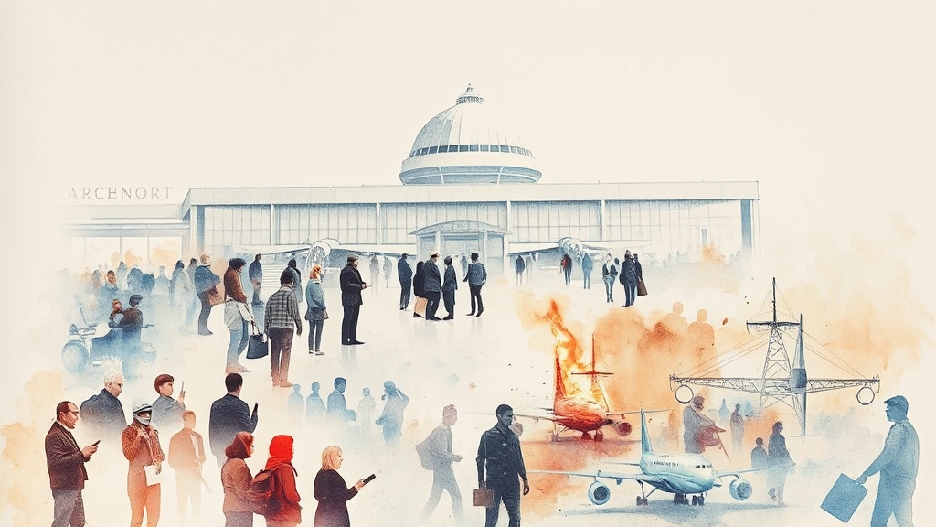 사회적 이슈와 트렌드 (watercolor 스타일)