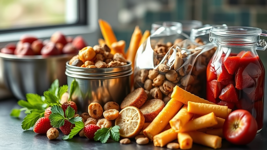 프로틴 간식으로 근육량 UP! 추천 제품 비교 (realistic 스타일)