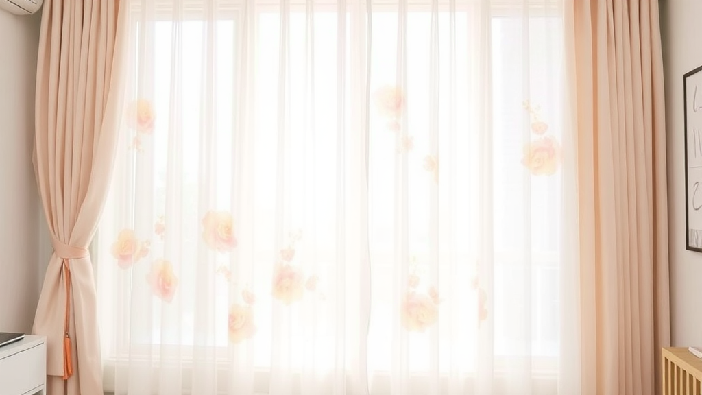 전동 커튼 구매: 할인 정보 (watercolor 스타일)