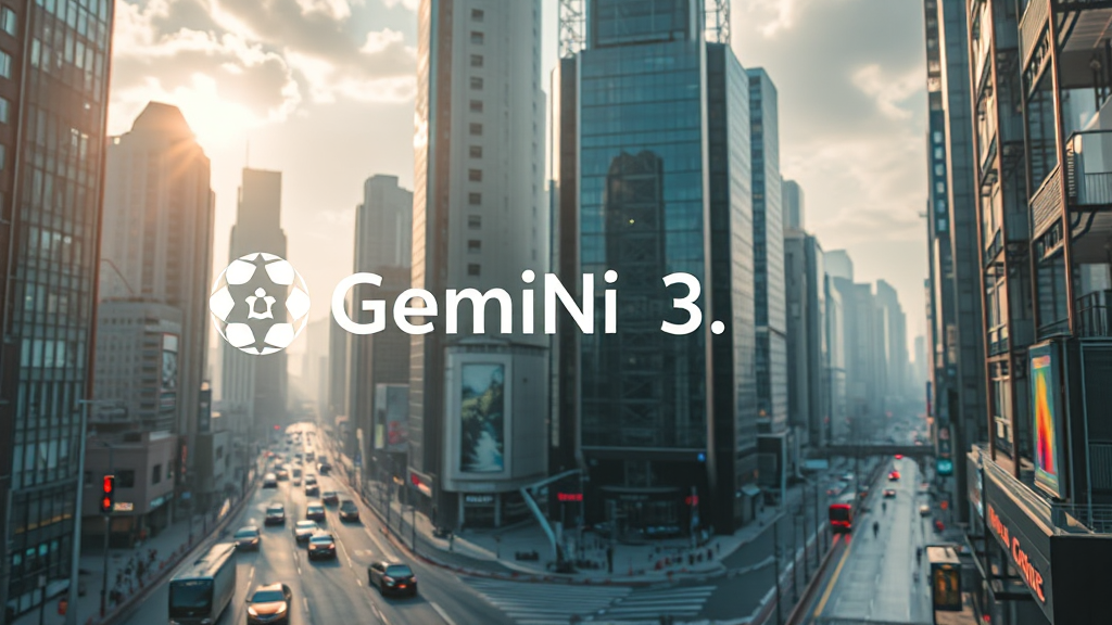제미나이 3.0, 차세대 AI 모델 (realistic 스타일)