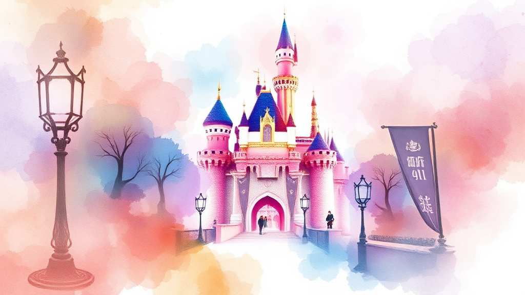 알찬 여행을 위한 꿀팁과 주의사항 (watercolor 스타일)