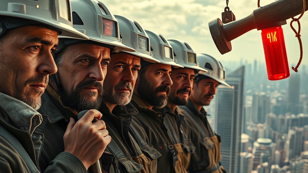 향후 전망 및 정부 규제 (realistic 스타일)