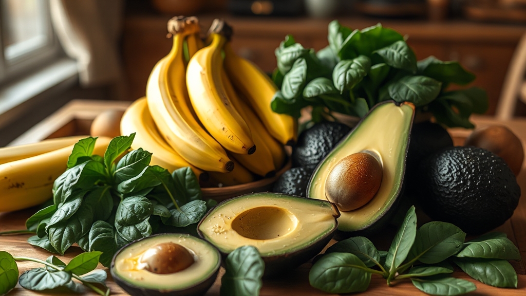 칼륨 섭취 권장량은? (realistic 스타일)