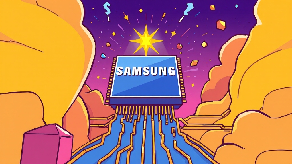 HBM 기술 경쟁력 분석 (cartoon 스타일)