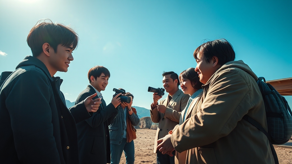 제작 비하인드 스토리 (realistic 스타일)