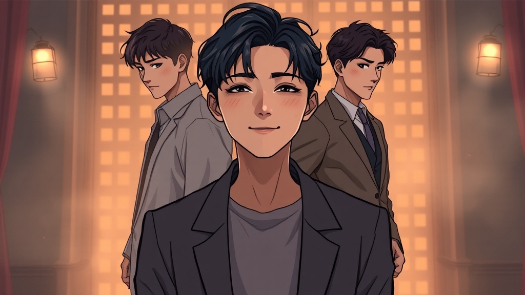 주요 인물 관계도 분석 (illustration 스타일)