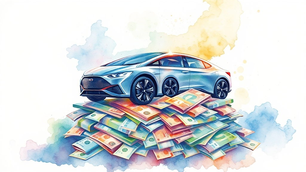 정부 보조금, 얼마나 받을 수 있을까? (watercolor 스타일)