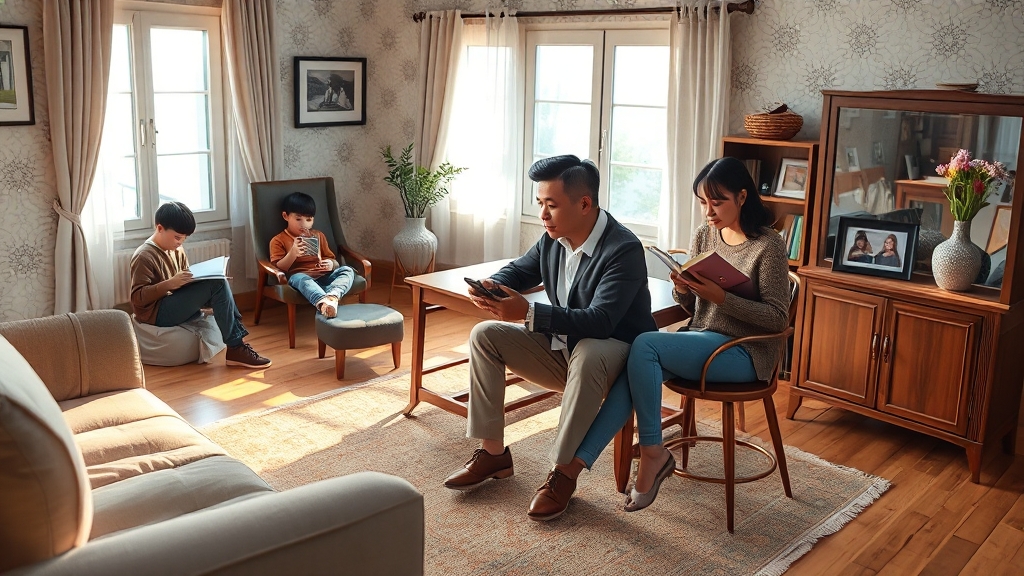 기준중위소득, 무엇을 의미할까요? (realistic 스타일)